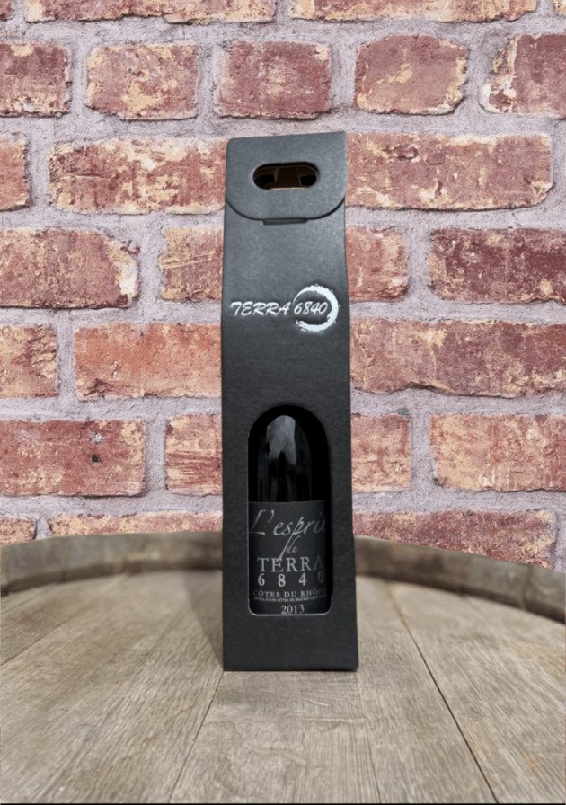 Coffret à offrir - vin AOC côtes du Rhône - TERRA 6840 